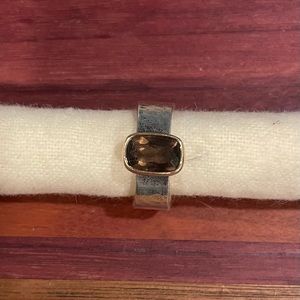 James Avery smoky quartz ring size 6.5